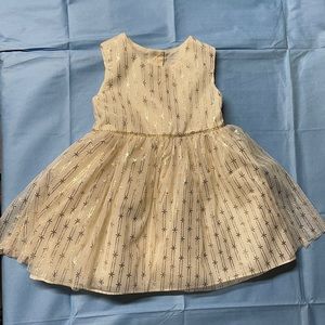 Cream 12month dress